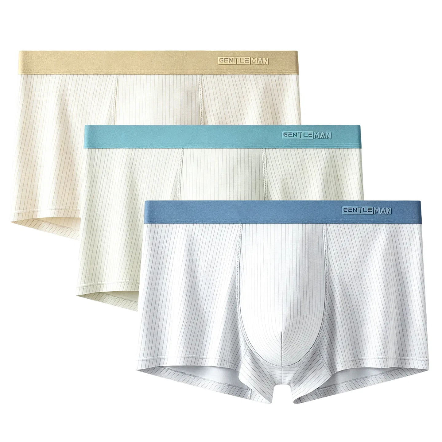 Детские трусы для мальчиков с принтом Red bean, Moonlight White Light Green Cream Yellow — фото 3