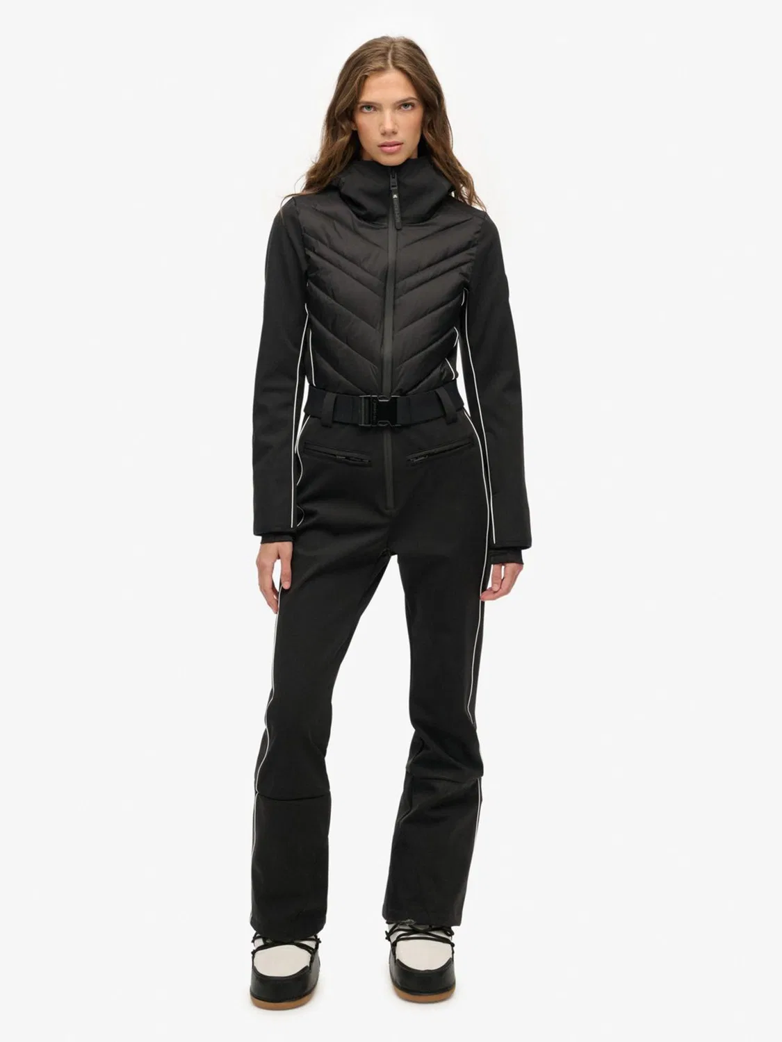 Комбинезон лыжный Luxe Ski Suit Superdry, черный