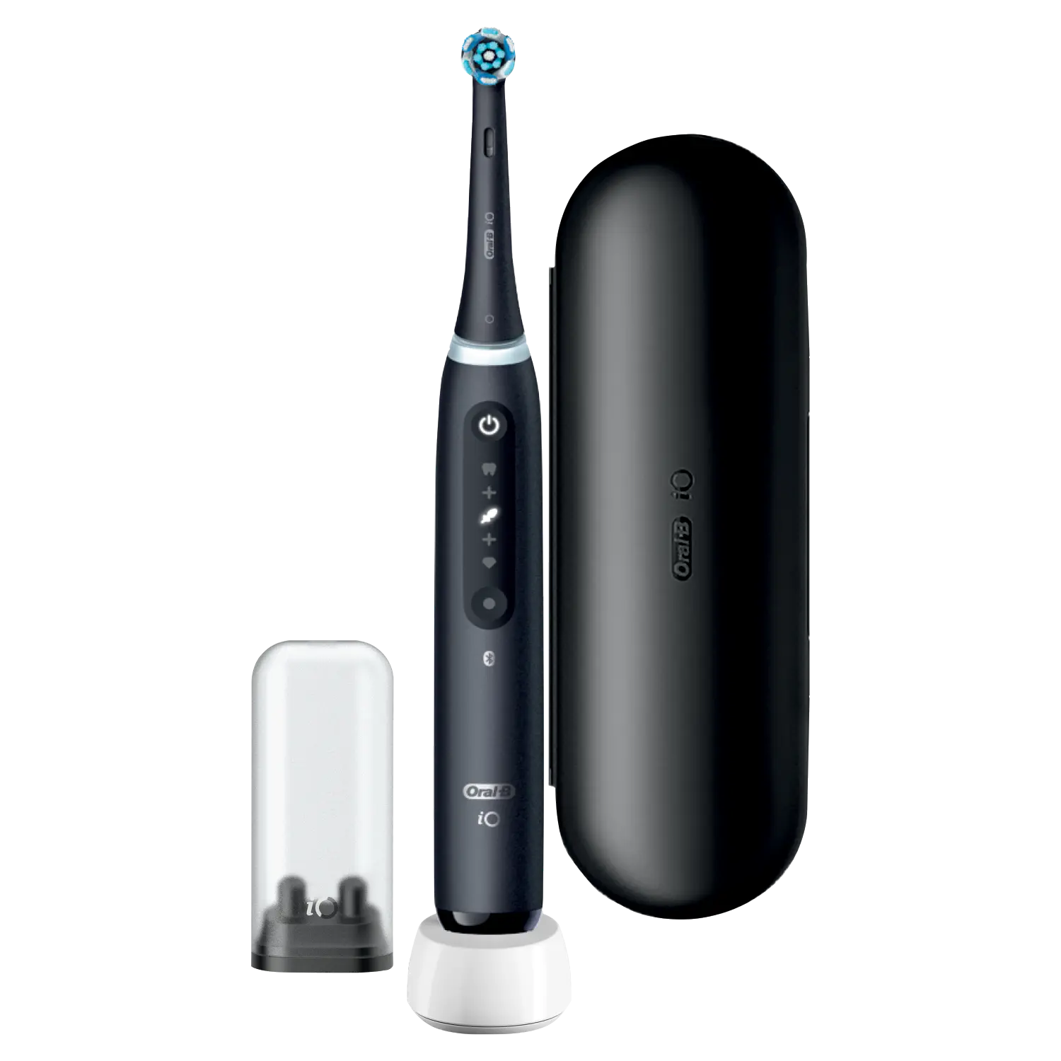 Магнитная зубная щетка Oral-B IO 5 Black для чистки зубов, 1 упаковка — фото 3