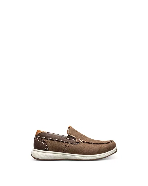 Детские слипоны с мыском Moc Toe Florsheim Kids, Mushroom — фото 2