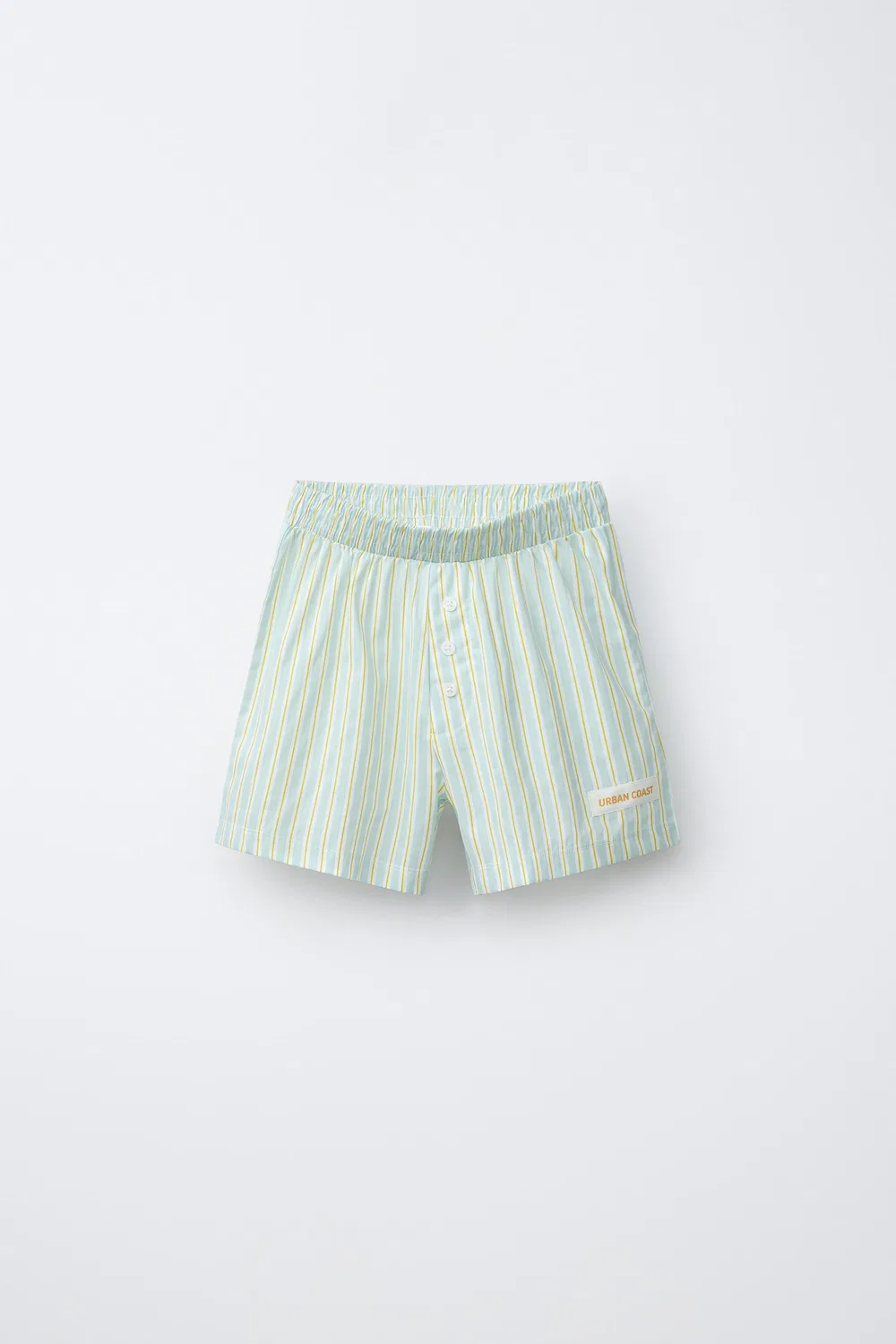 Пижама в полоску, комбинированная, размер 6-14 ZARA, Yellow — фото 4