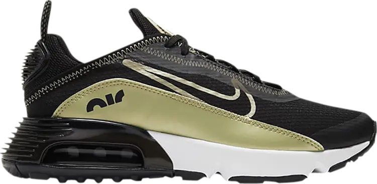 

Кроссовки Nike Air Max 2090 GS 'Black Metallic Gold Star', черный