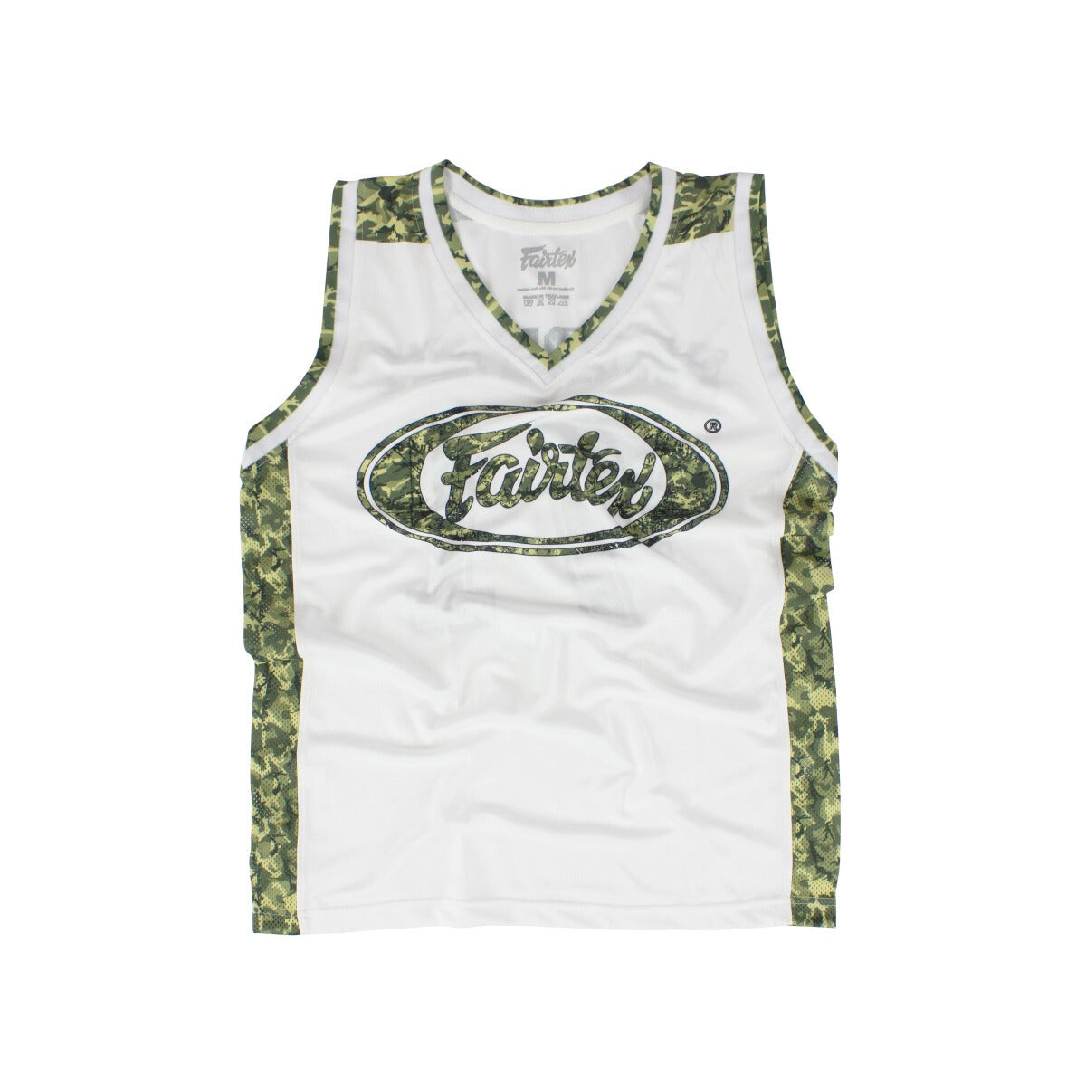 

Баскетбольная майка Fairtex JS11, размер S, белый