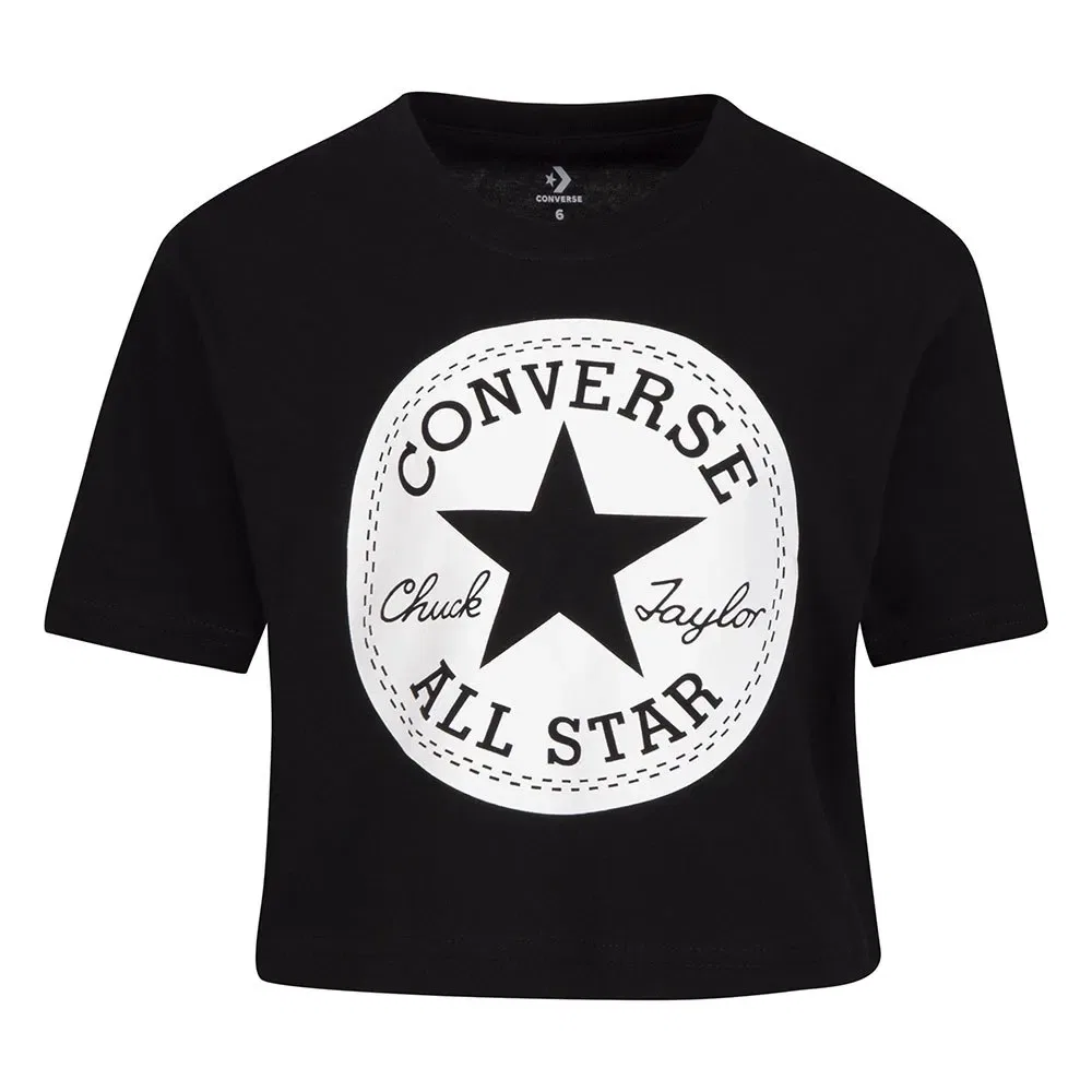 Футболка Sig Chuck Patch Boxy Converse Kids, черный