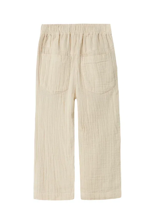 Брюки хлопковые Hose hefin sweathose - trousers Name It, beige, бежевый — фото 2