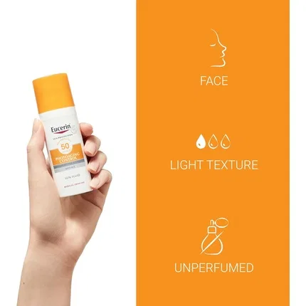 Солнцезащитный флюид SPF 50+ Eucerin Photoageing Control, 50 мл