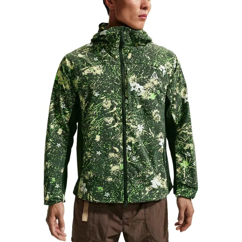 Мужская защитная от солнца куртка Black Cloud Green Nike