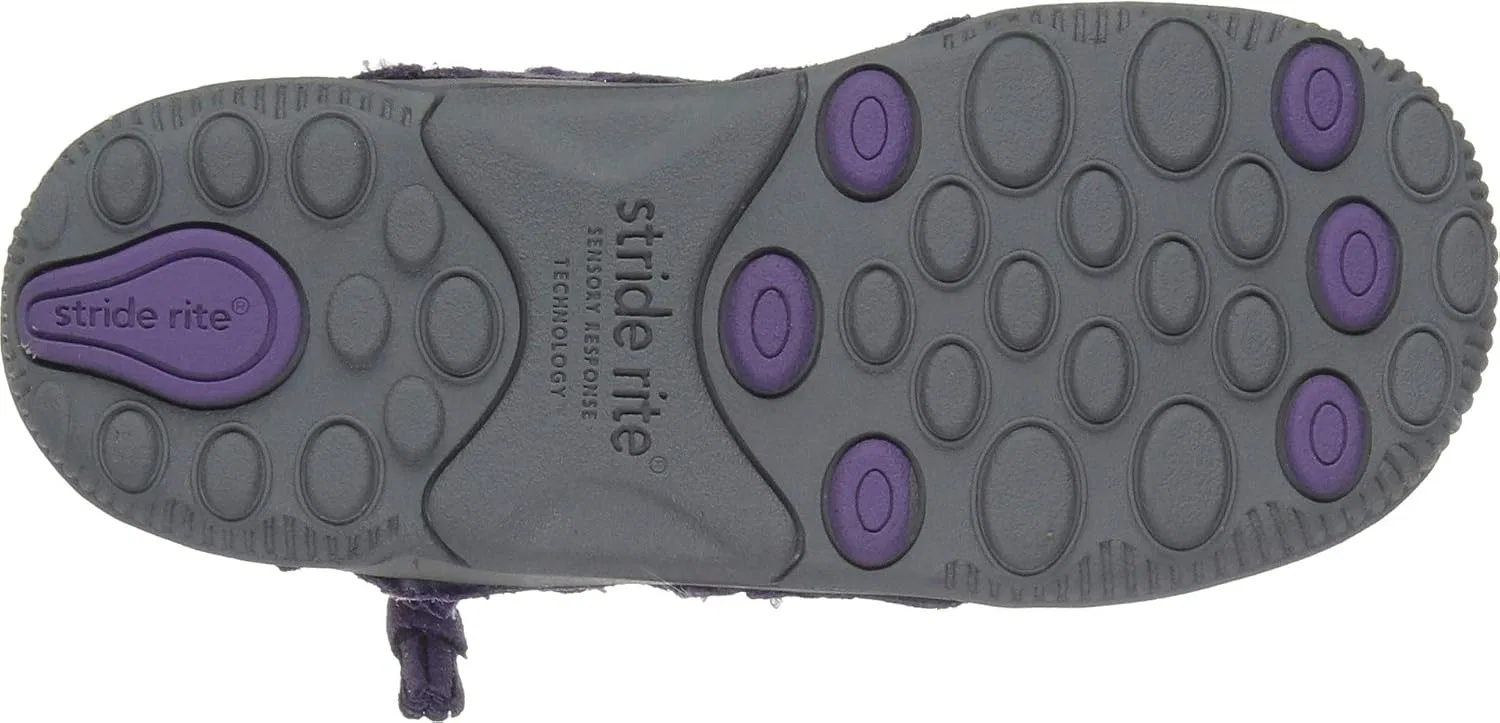 Детские ботинки для девочек SRT Zoe Stride Rite, Light Purple — фото 3