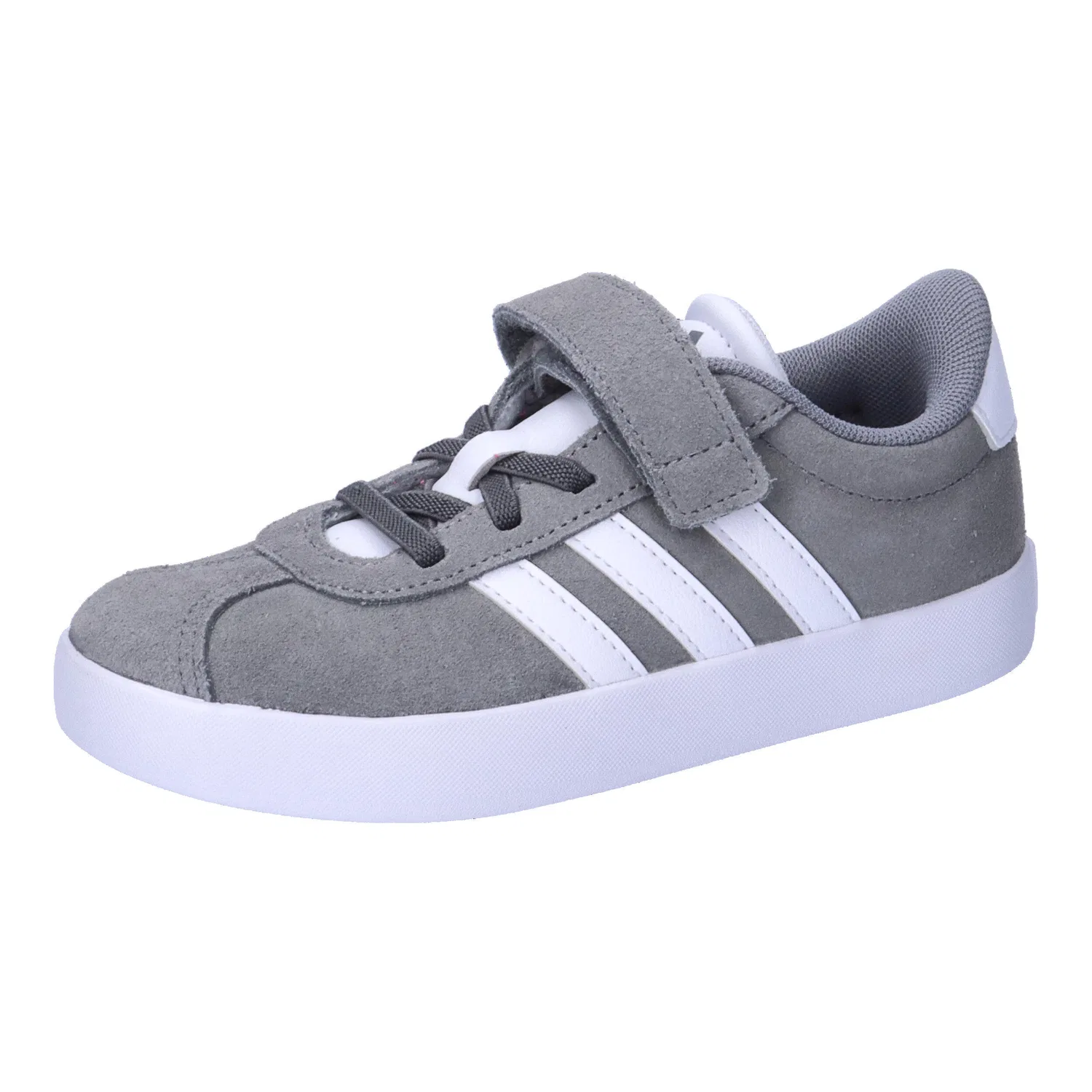Детские кроссовки с верхом из замши VL Court 3.0 Adidas, Grau