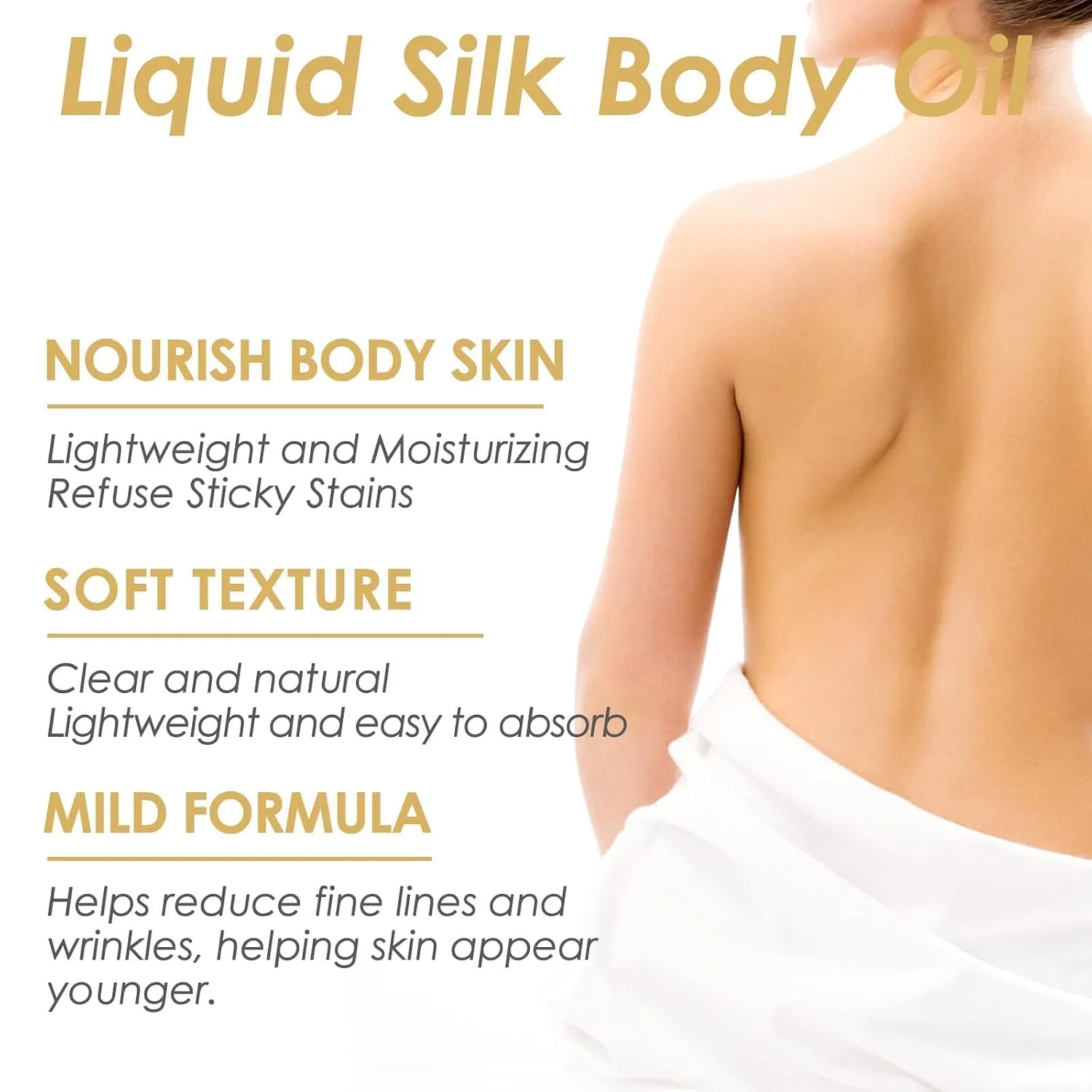 Масло для тела Silk Body Oil, 30 мл Generic — фото 3