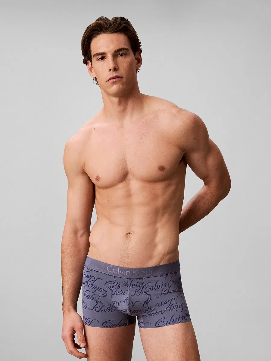 Боксерские шорты Calvin Klein синего цвета — фото 2