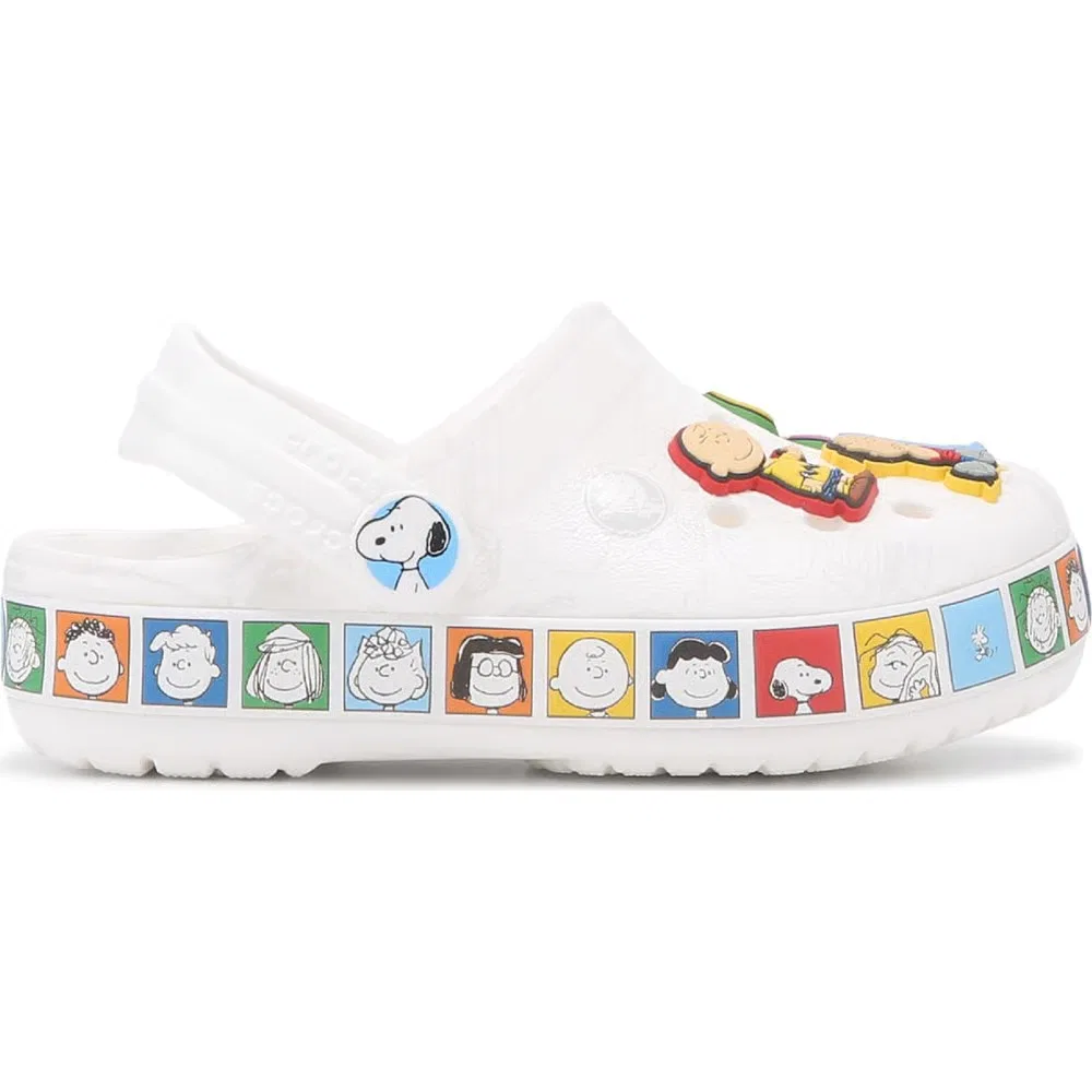 Детские сабо Crocband Crocs, White Multi — фото 2
