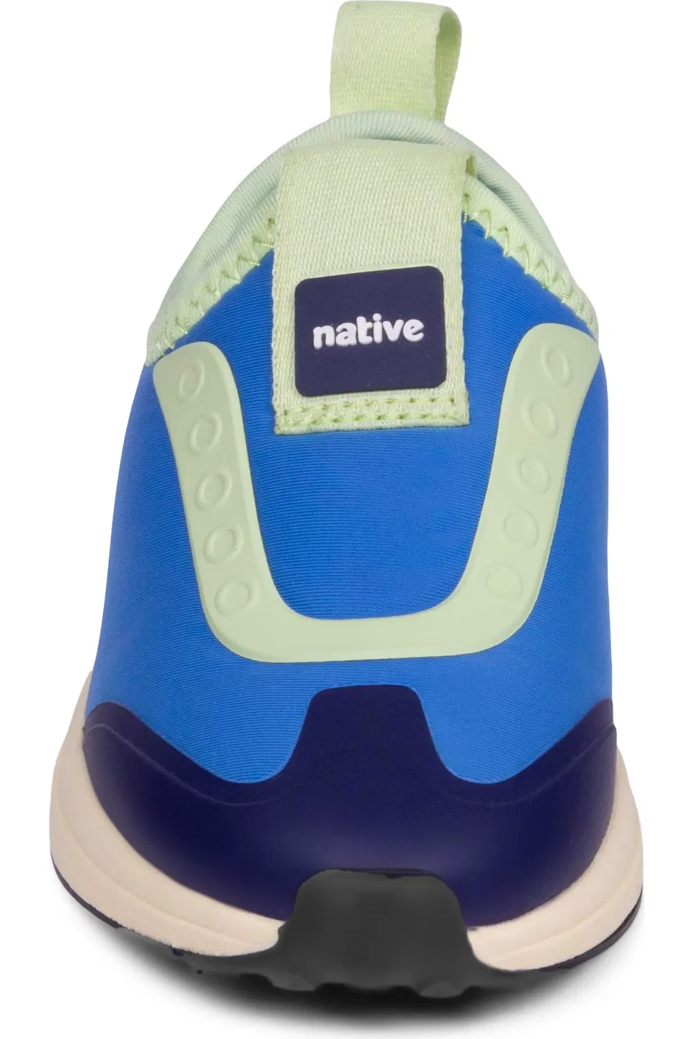 Детские кроссовки slip-on с задним язычком Robbie Dash Native Shoes, Blue Multi — фото 4