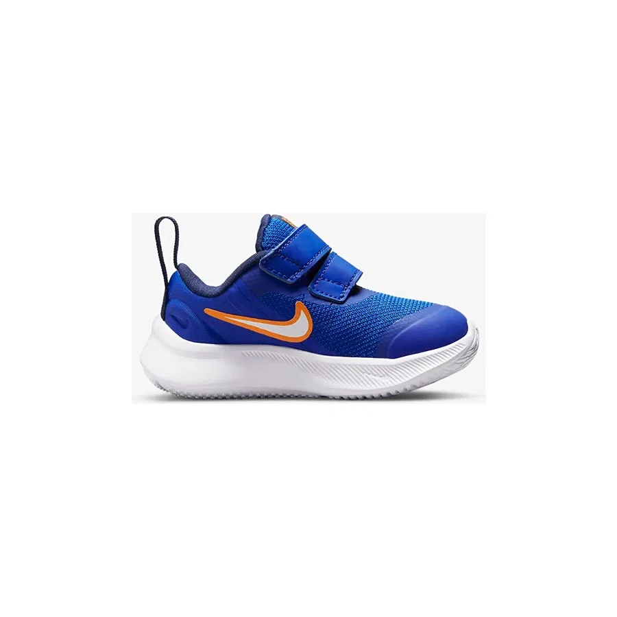 Детские кроссовки с двумя липучками Nike Star Runner 3, Синий