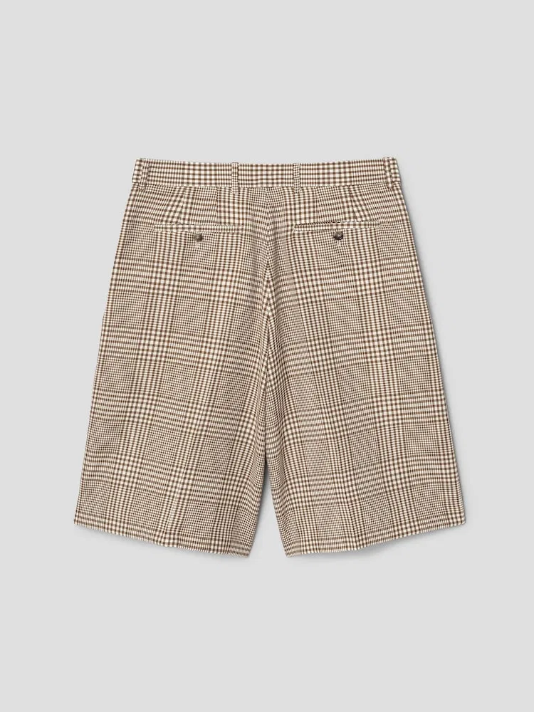 Шорты Large Fit Short AMI PARIS, Бежевый — фото 2