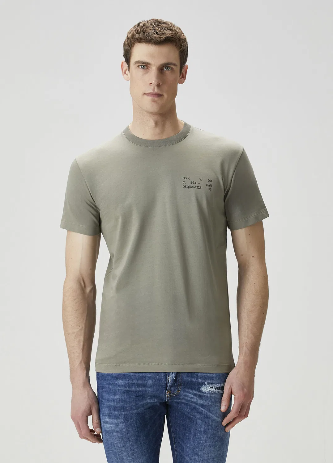Футболка Dsquared2 Cool Fit Haki, Haki