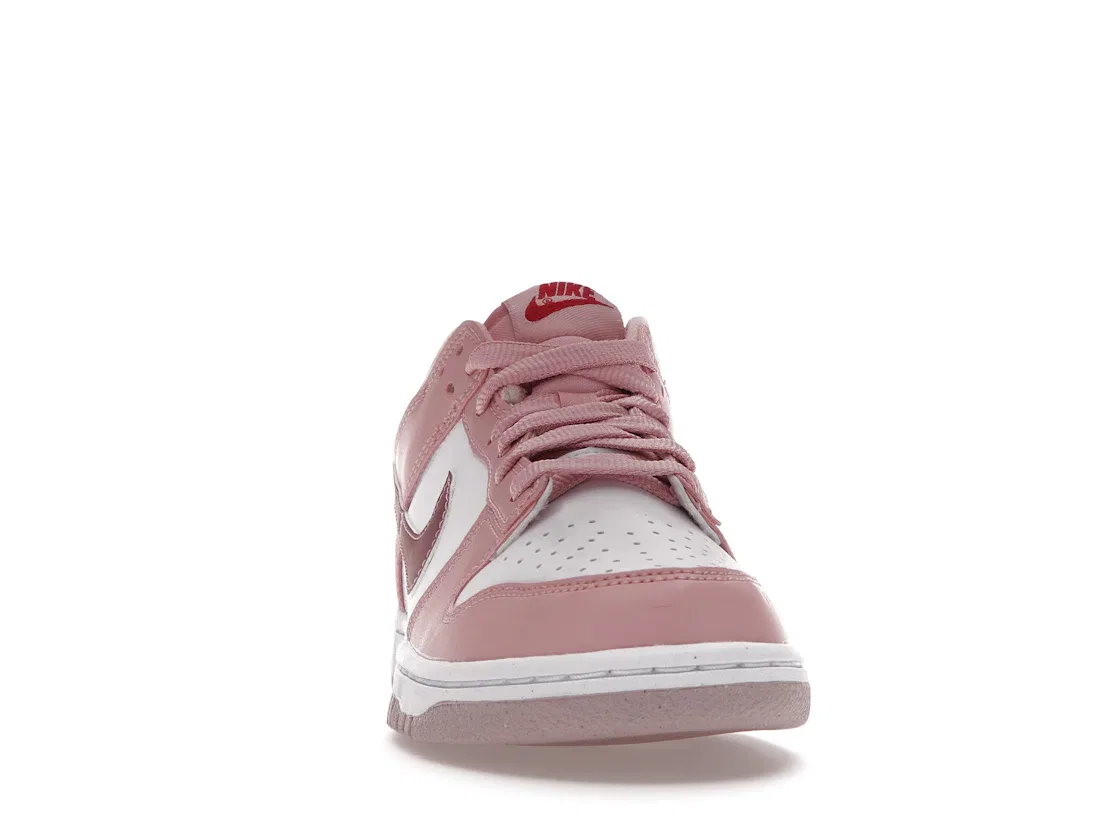 Детские кроссовки Lifestyle Nike Nike Dunk Low, White/Pink Velvet/White — фото 2