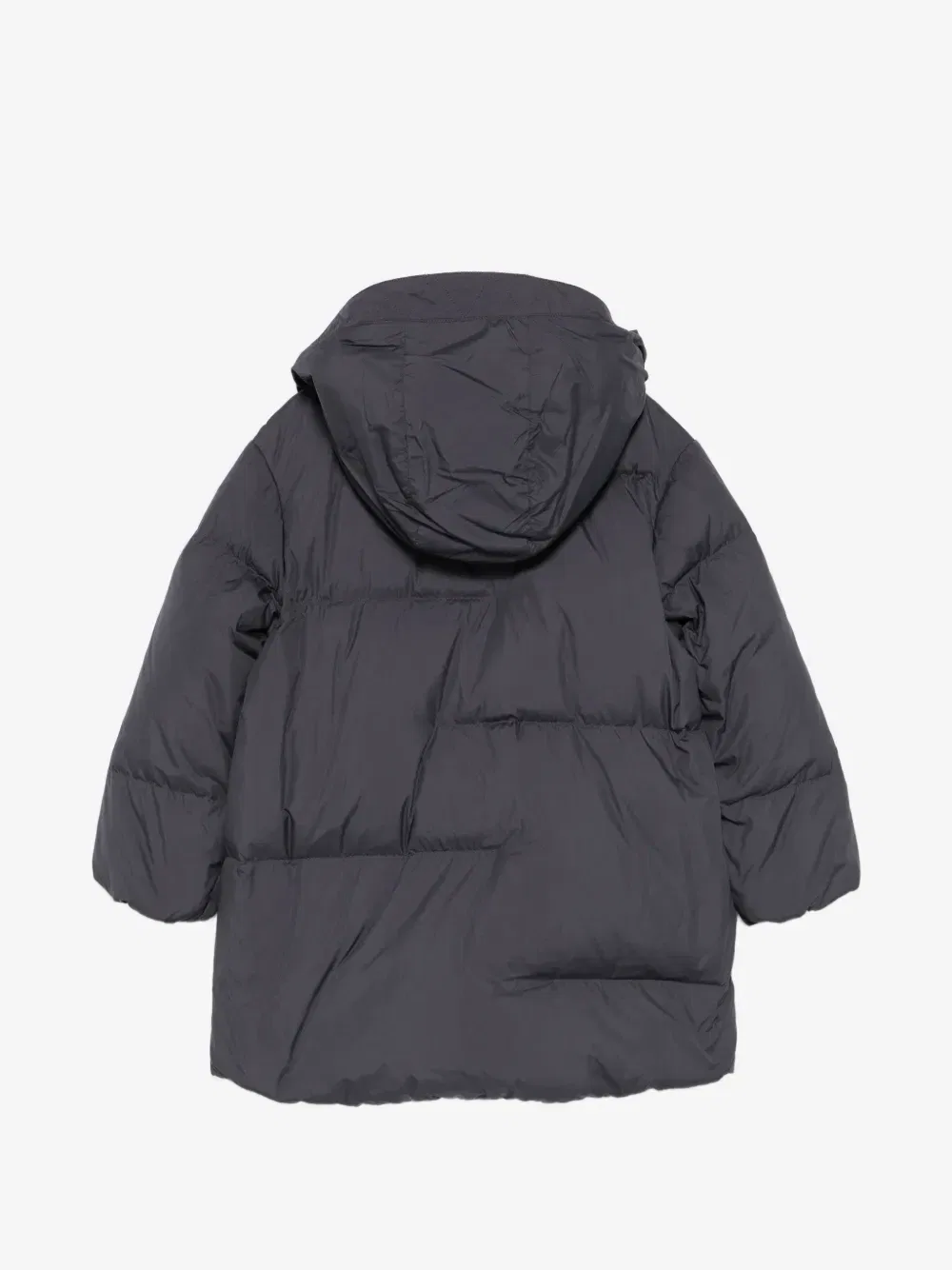 Куртка с капюшоном и нашивкой-логотипом Emporio Armani Kids, серый — фото 2