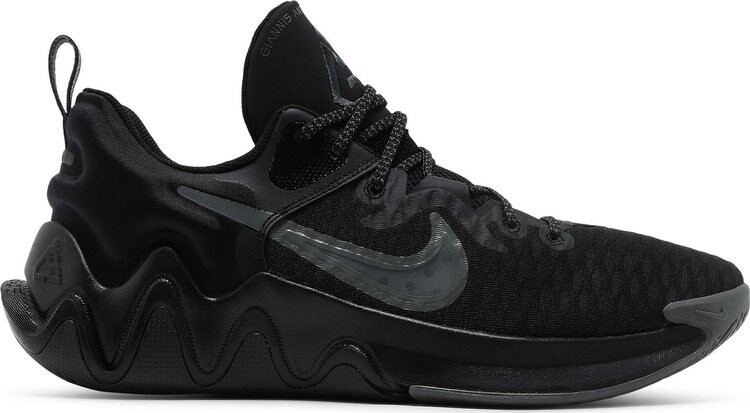 

Кроссовки Nike Giannis Immortality 'Black Iron Grey', черный