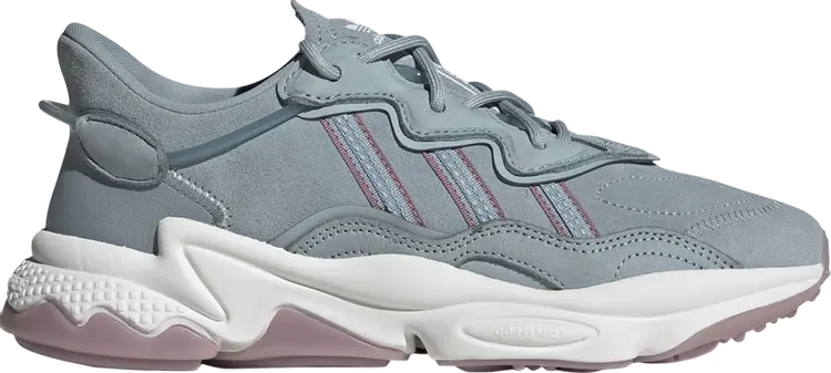 Кроссовки Adidas Wmns Ozweego 'Grey Magic Mauve', серый