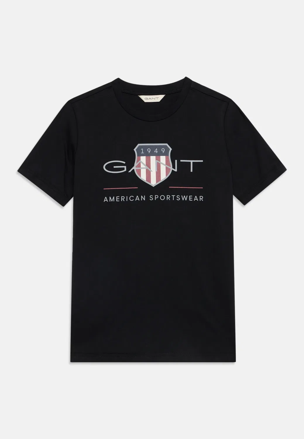 Футболка унисекс с принтом Archive Shield Gant, Black