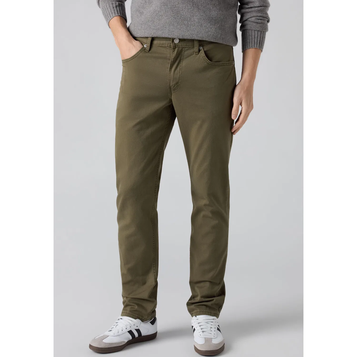 Мужские джинсы с низкой посадкой Levi's, Olive Night