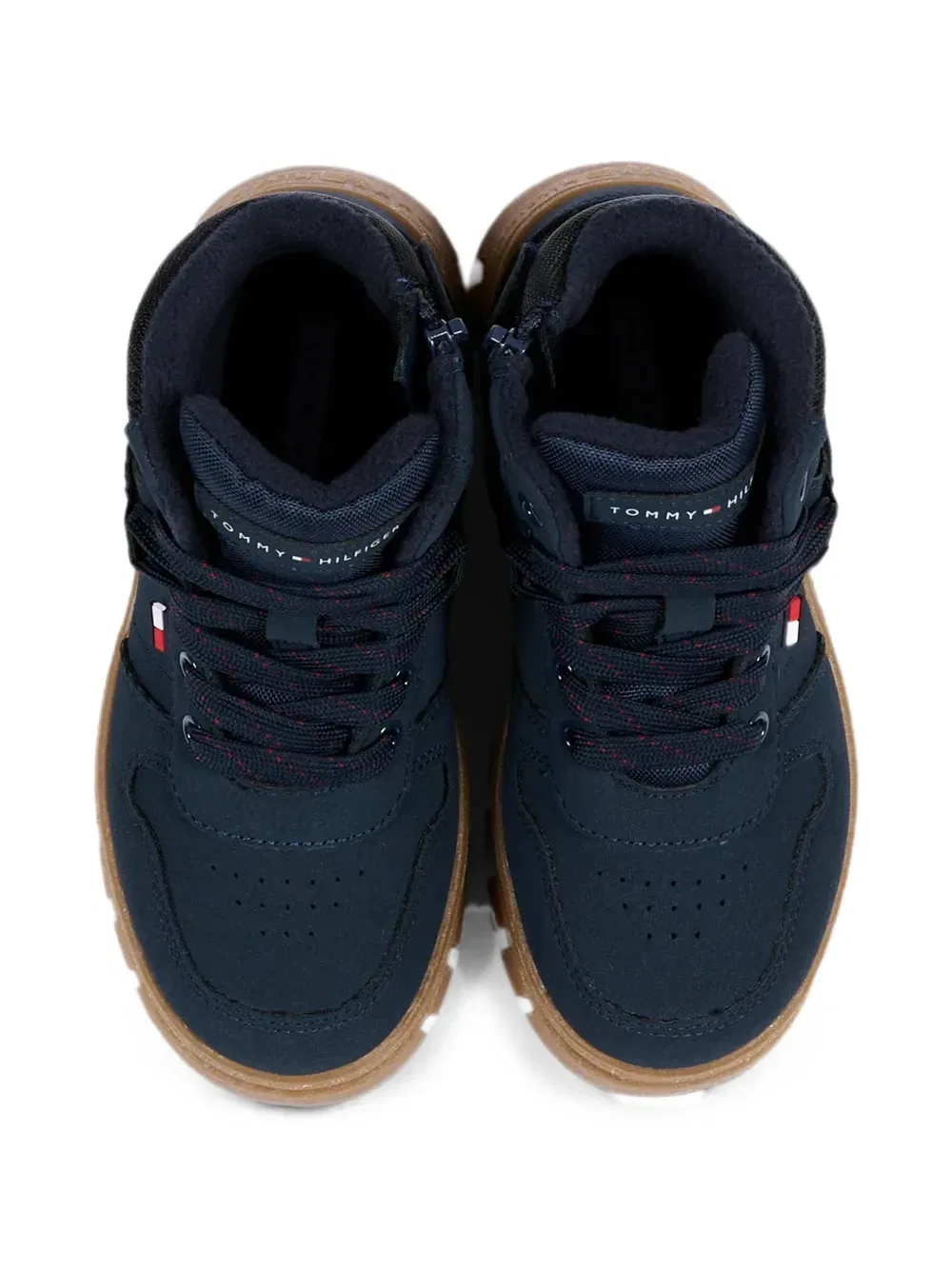 Ботинки на шнуровке Tommy Hilfiger Junior, синий — фото 3