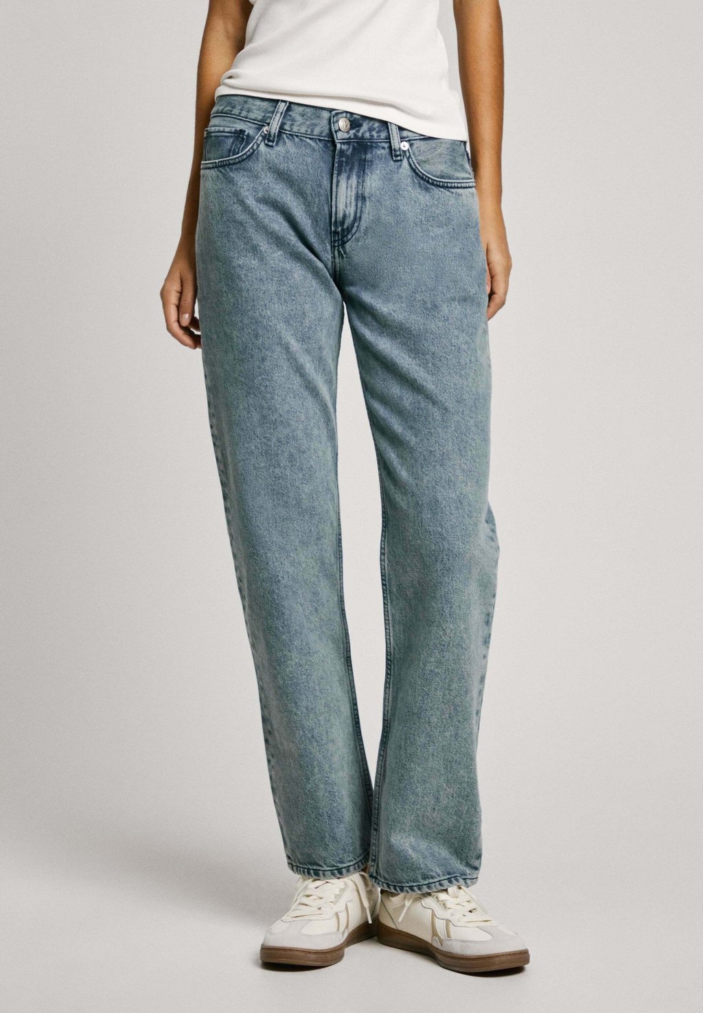 

Джинсы прямого кроя INFUSED Pepe Jeans, цвет Oz Grey Blue Rigid Denim