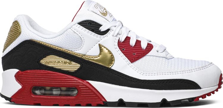 

Кроссовки Nike Air Max 90 'Chinese New Year', золотой, Желтый;черный, Кроссовки Nike Air Max 90 'Chinese New Year', золотой