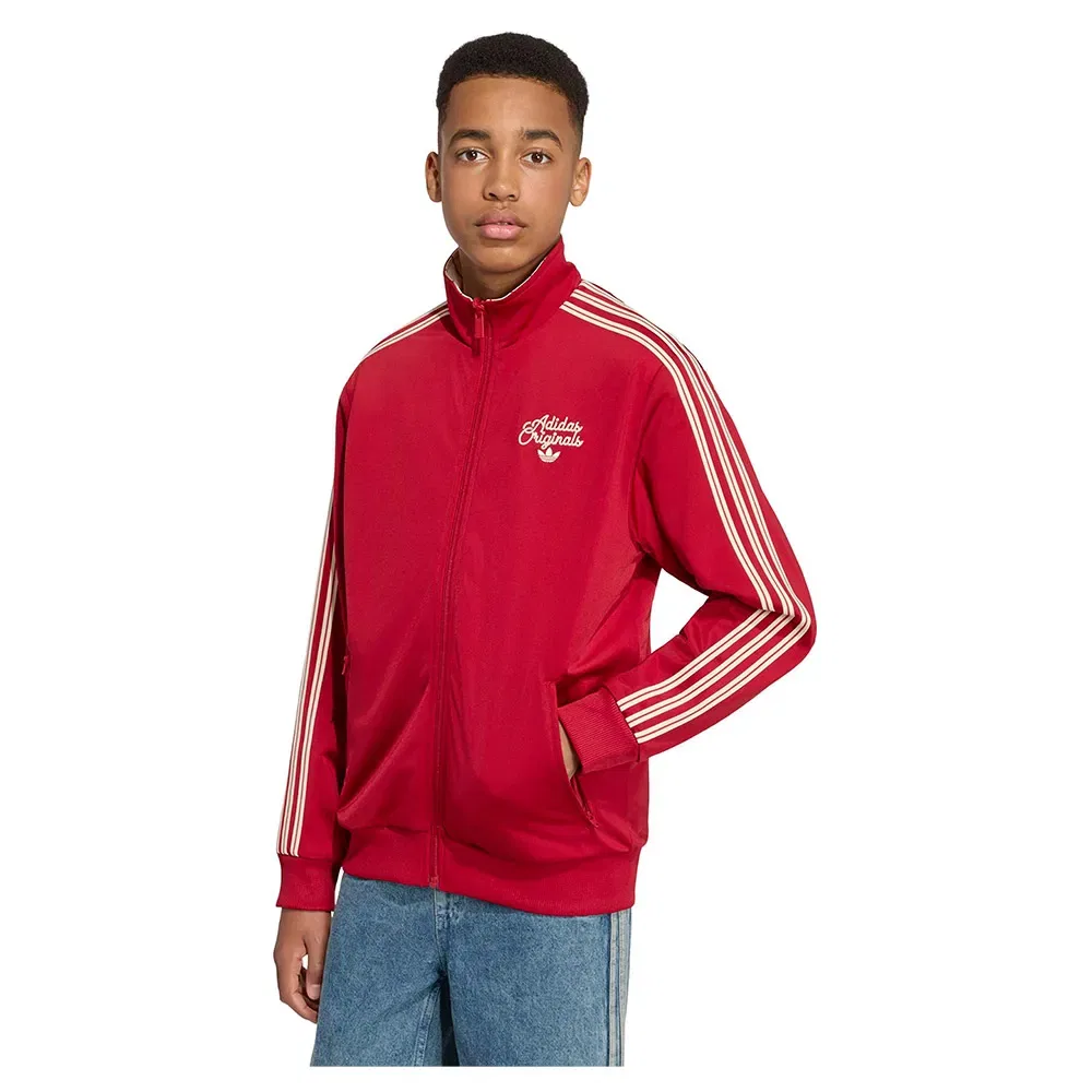 Детский свитшот с молнией Firebird Loose Reversible Track Adidas Originals, Red