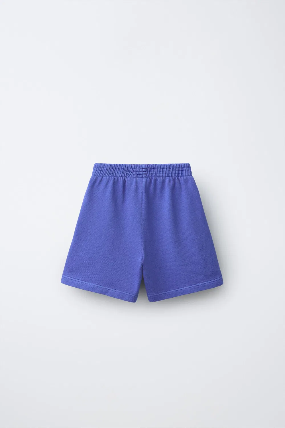 Комплект из двух однотонных шорт-бермудов ZARA, Bluish — фото 3
