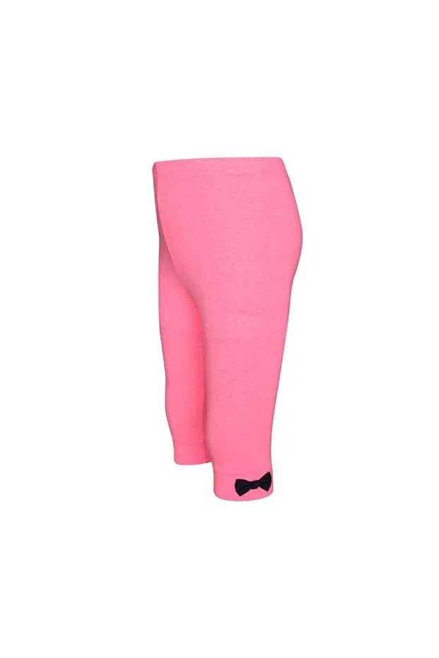 Детские леггинсы для девочек хлопковые Lovetti, Neon Fuchsia