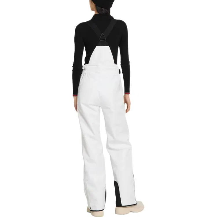 Женские брюки техническая ткань жаккард White GUCCI, White — фото 4