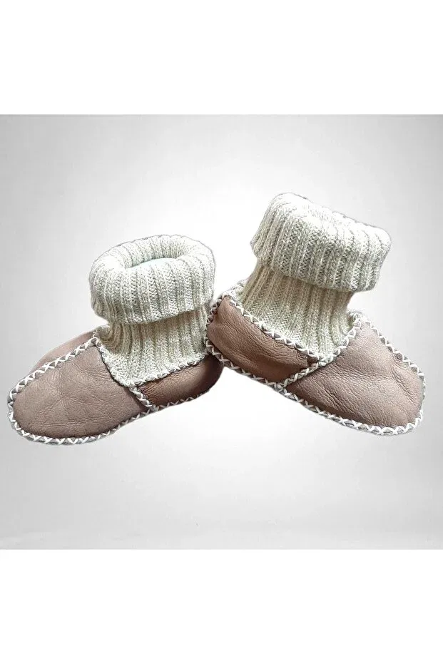 Детские ботинки из натуральной кожи для малышей Baby Bakkal, M5 — фото 2