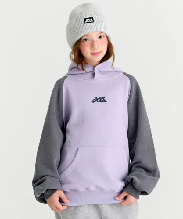 Худи детское с флисом, E21 Ocelot Junior, фиолетовый
