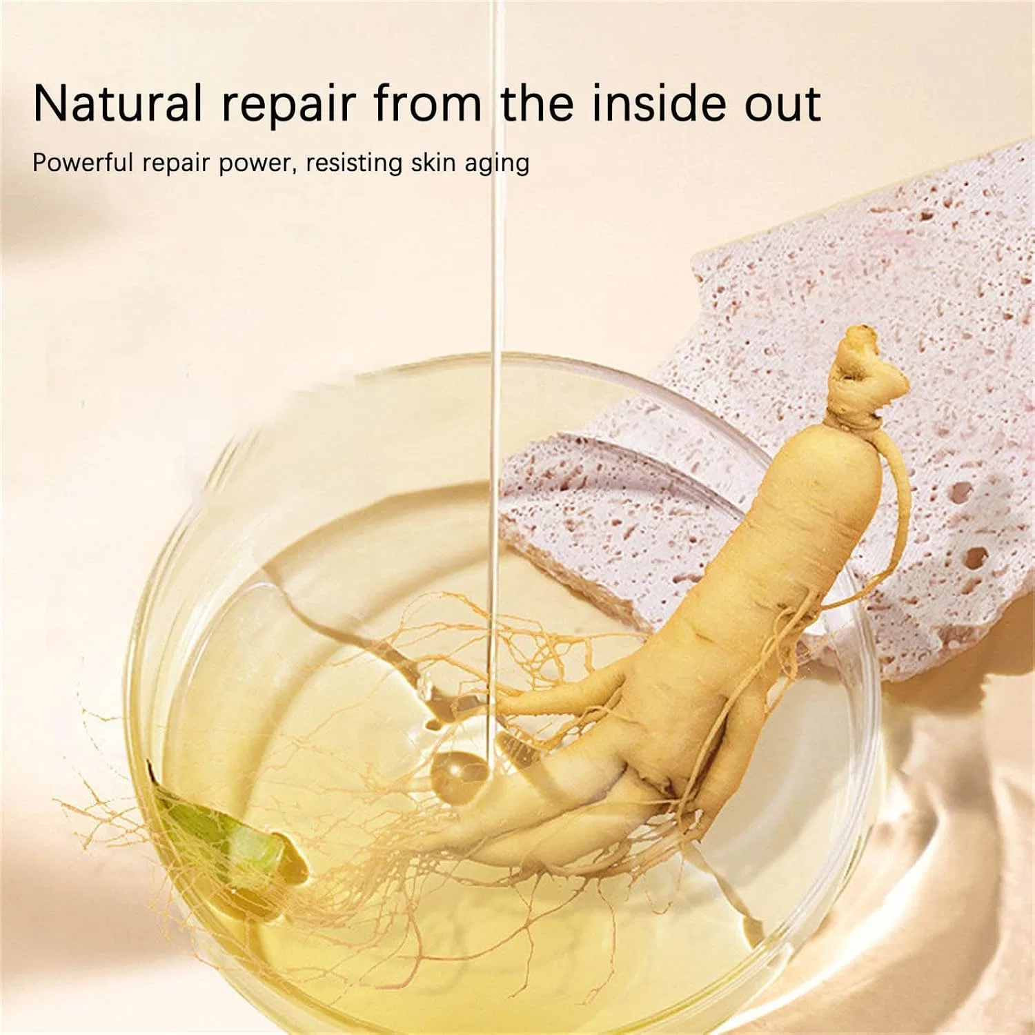 Сыворотка для лица с женьшенем, Ginseng Anti Wrinkle Serum, 120 мл Generic — фото 3