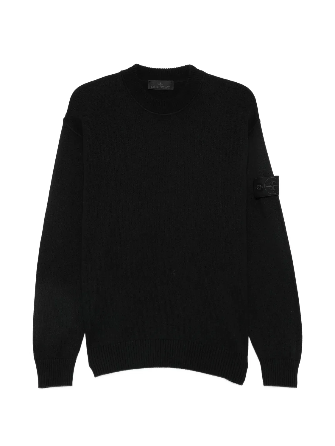 Stone Island Свитер с круглым вырезом черный