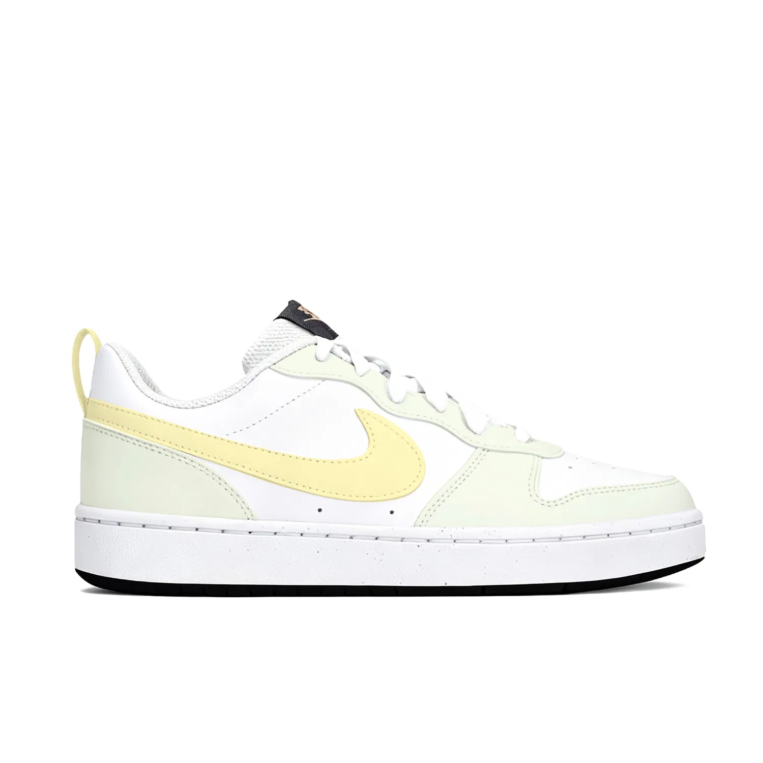 Кроссовки детские с принтом Nike Low Top Yellow, Light Green — фото 4