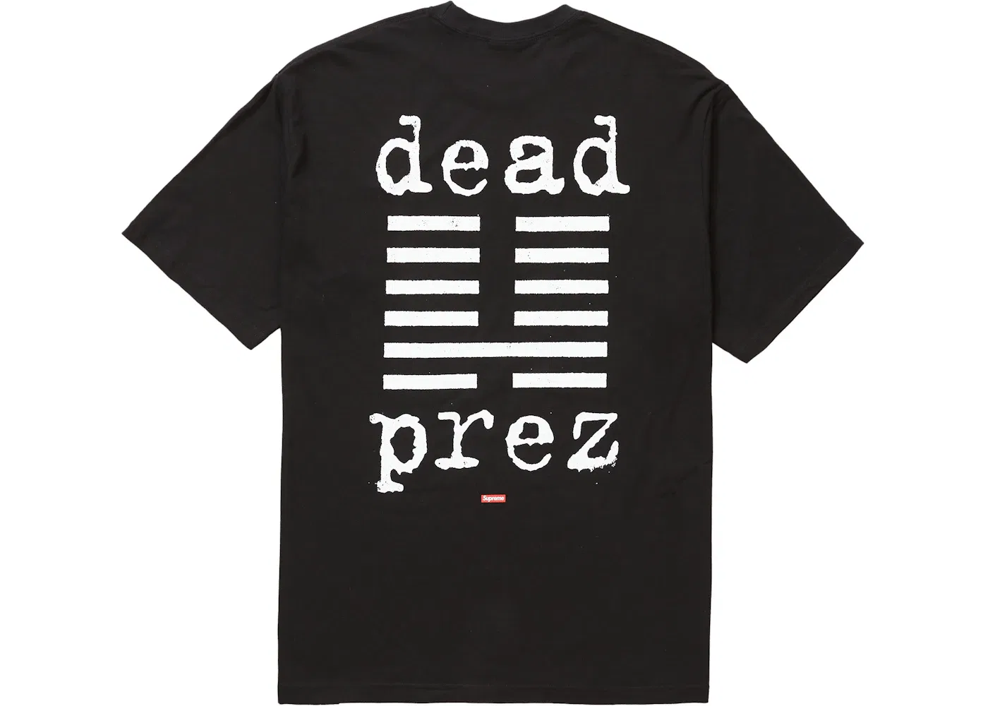 Мужская футболка с принтом dead prez Supreme, Black — фото 2