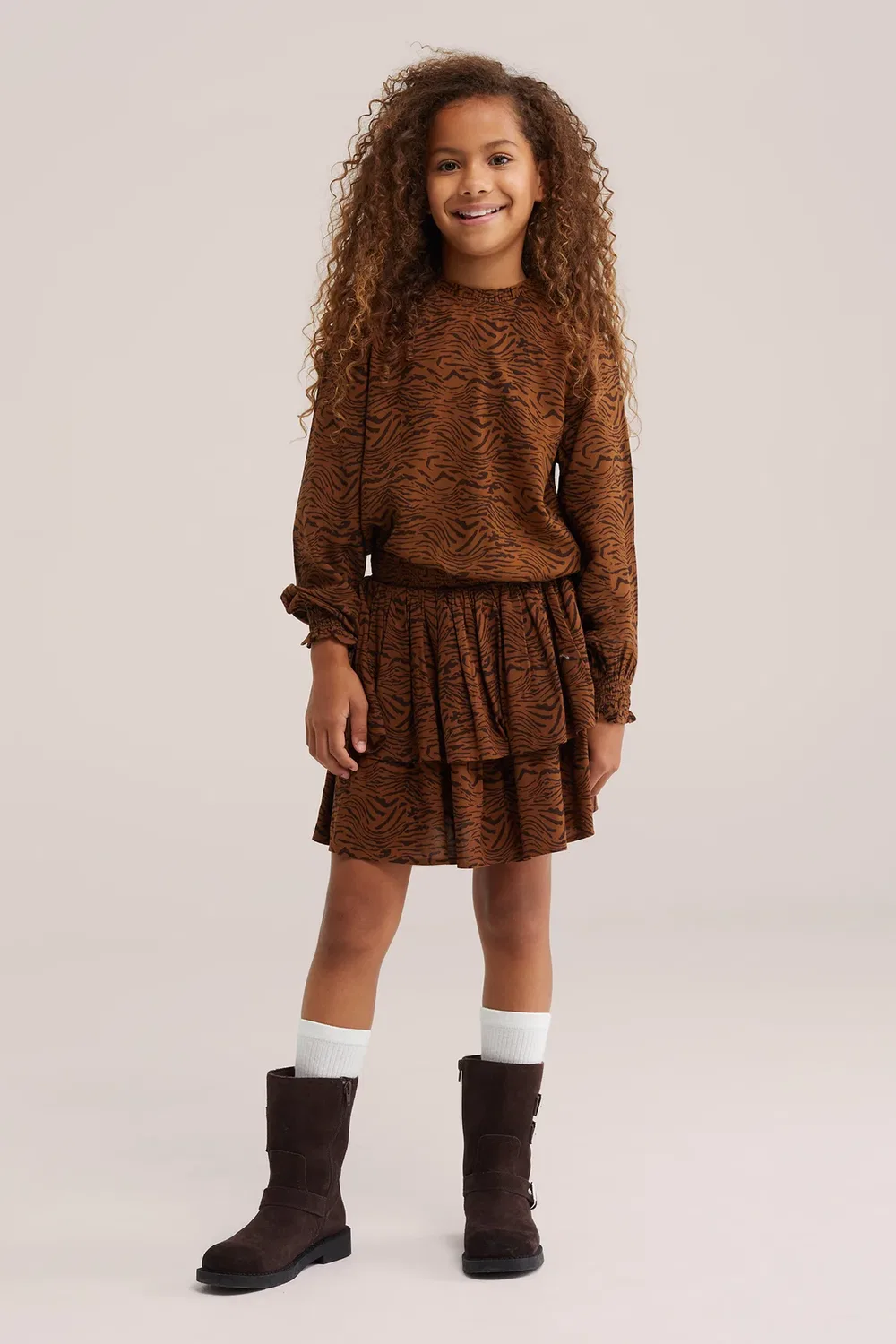 Юбка А-силуэта We Fashion, Brown