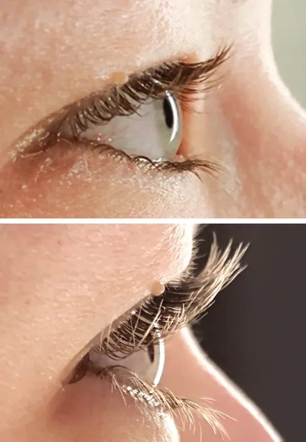 Luxe Lash - сыворотка для роста ресниц, придающая им длину, густоту и объем - уход за бровями и ресницами 3 мл Ame Pure — фото 2