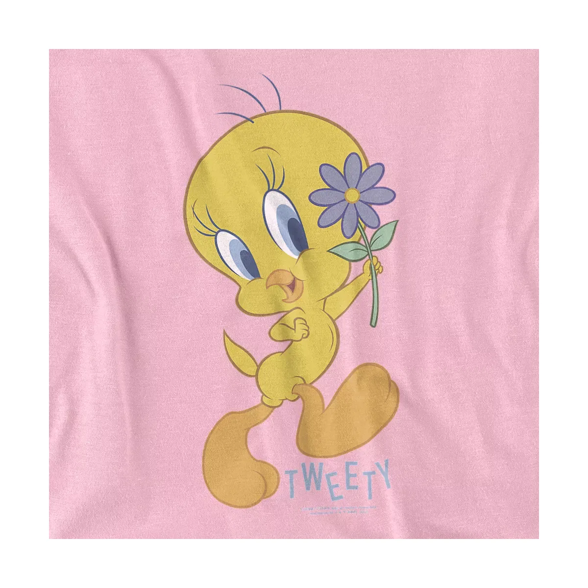 Детское боди с коротким рукавом с принтом Baby Looney Tunes Tweety Flower Looney Tunes, Pink — фото 2