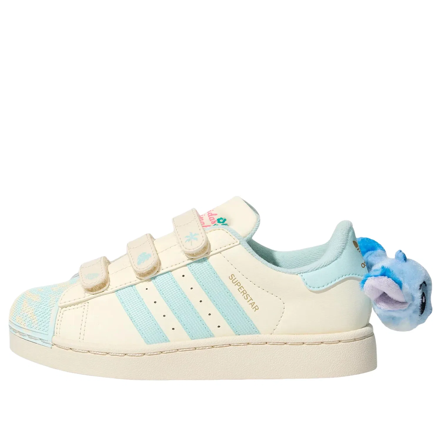 Детские кроссовки Adidas Superstar II GCA, белый