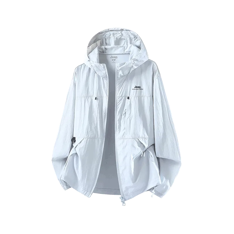 Детская ветровка с капюшоном Jeep Ice Peak Sun Protection Collection, Black — фото 3
