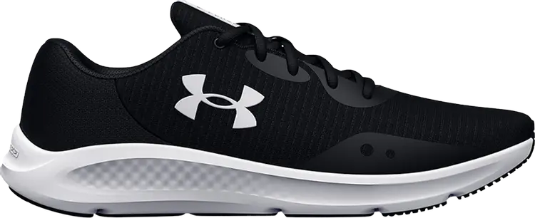 

Кроссовки Under Armour Charged Pursuit 3 Tech Black White, черный