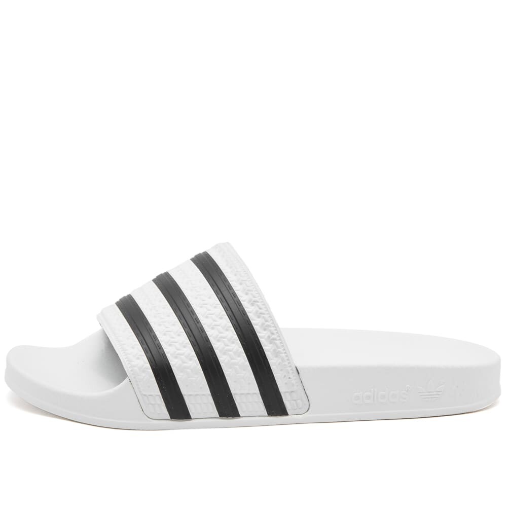 

Шлепанцы Adidas Adilette, белый/черный