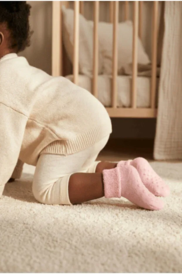 Детские носки махровые Bony Socks, Pink — фото 3