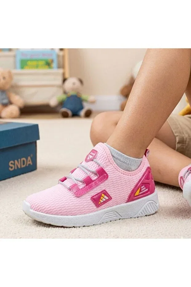 Детские кроссовки для девочек дышащие Kantex, Pink