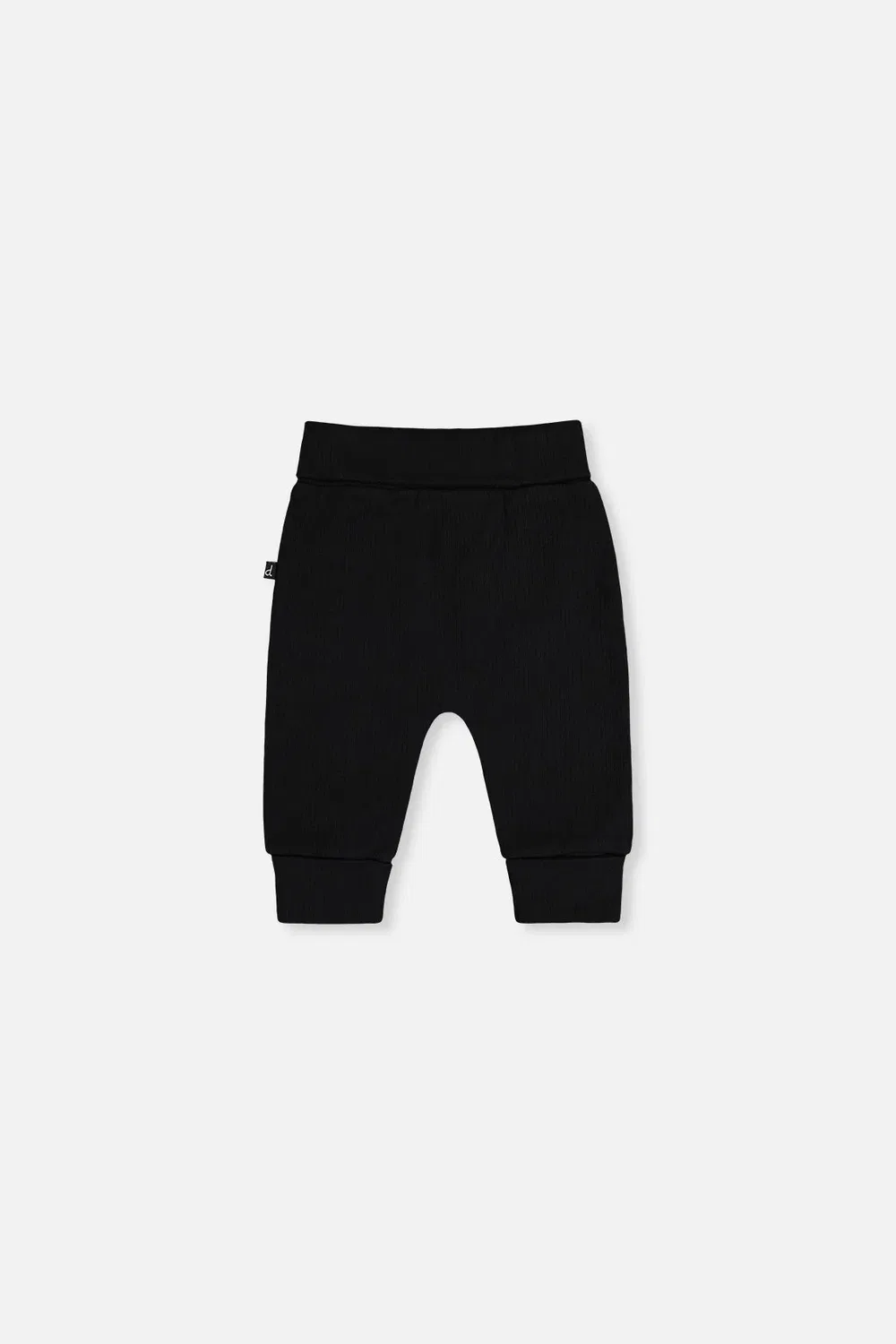 Детские брюки из органического хлопка с ежиками Deux par Deux, Black and Brown — фото 3