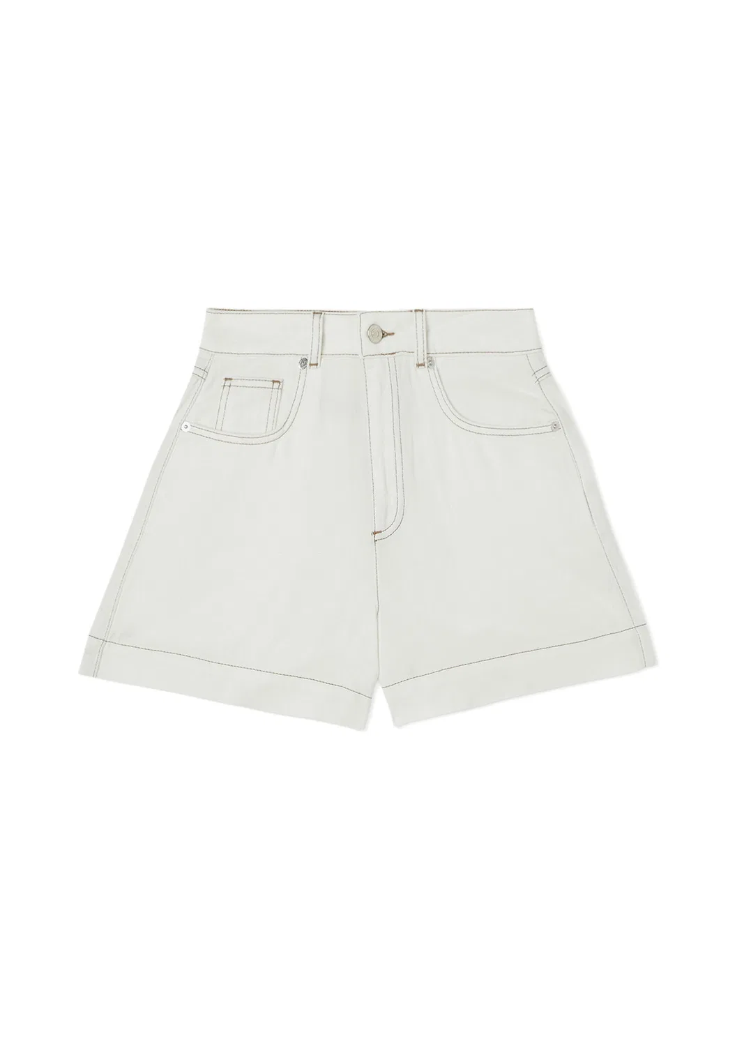 Шорты бермуды Lacoste Slim Fit, кремовый